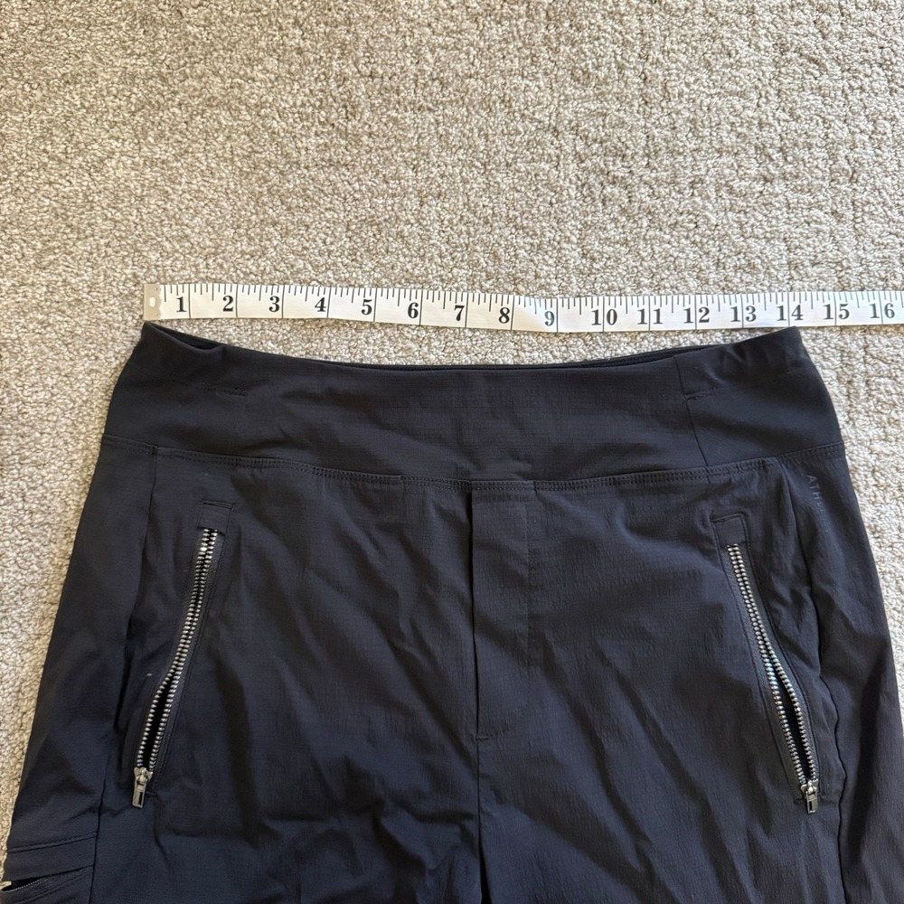Athleta Trekkie North Joggers Black Hiking Pants Sz 6 Gorpcore Outdoor Trail - Picture 5 of 12